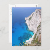 Uitzicht van Kampi Cliffs, Zante Briefkaart (Voorkant / Achterkant)