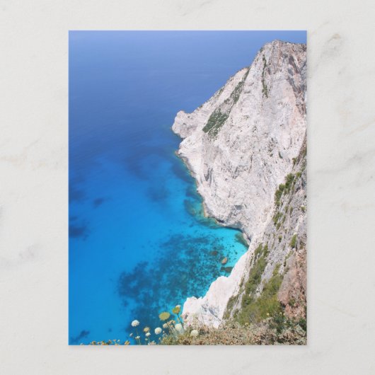 Uitzicht van Kampi Cliffs, Zante Briefkaart (Voorkant)
