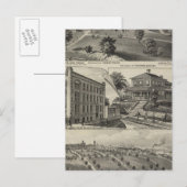 Uitzicht van Kansas City, Kansas Briefkaart (Voorkant / Achterkant)