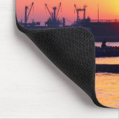 Uitzicht van Kaohsiung Harbour op Sunset Muismat (Hoek)