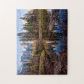 Uitzicht van kathedraalpieken legpuzzel (Verticaal)