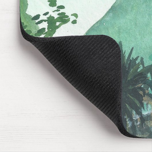 Uitzicht van Kee'e Beach Muismat (Hoek)