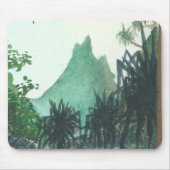 Uitzicht van Kee'e Beach Muismat (Voorkant)