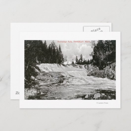 Uitzicht van Keniaanse Herfsten Briefkaart (Voorkant / Achterkant)