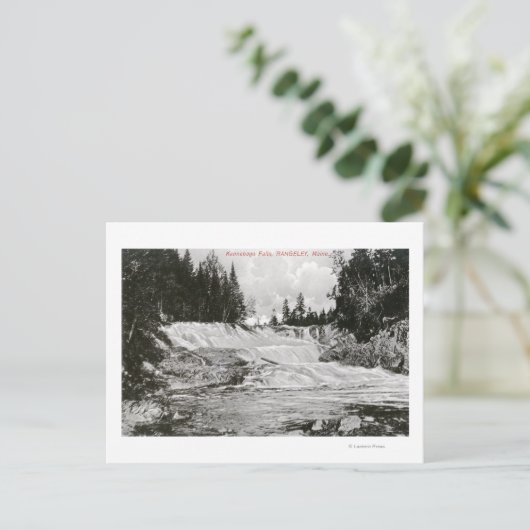 Uitzicht van Keniaanse Herfsten Briefkaart (Staand voorkant)