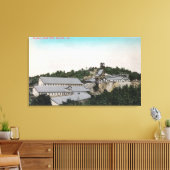 Uitzicht van Kennedy Gold MineJackson, CA Canvas Afdruk (Insitu (Woonkamer))