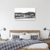 Uitzicht van Ketchikan, Alaska-foto Canvas Afdruk (Insitu (Slaapkamer))