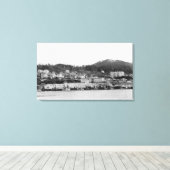 Uitzicht van Ketchikan, Alaska-foto Canvas Afdruk (Insitu (Houten vloer))