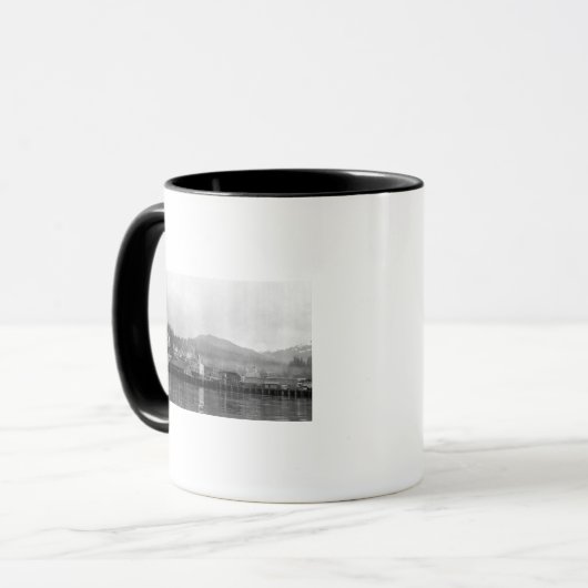 Uitzicht van Ketchikan, Alaska Mok (Voorkant links)