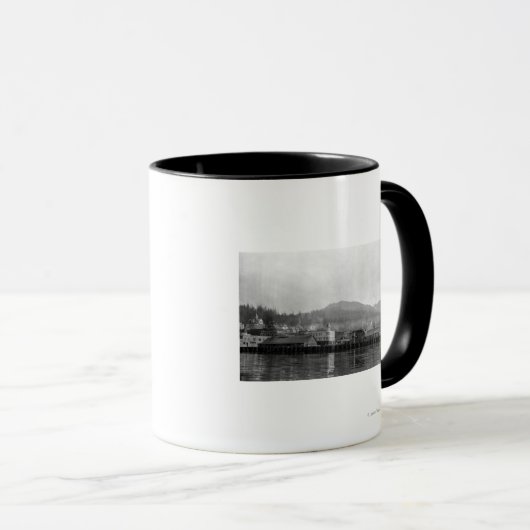 Uitzicht van Ketchikan, Alaska Mok (Voorkant rechts)