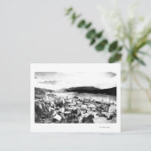 Uitzicht van Ketchikan, Alaska uit het zuidoosten Briefkaart (Staand voorkant)