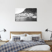 Uitzicht van Ketchikan, Alaska Waterfront Foto Canvas Afdruk (Insitu (Slaapkamer))