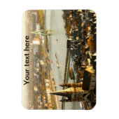 Uitzicht van Keulen van de Cathedral-foto Magneet (Verticaal)