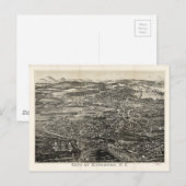 Uitzicht van Kingston, New York (1875) Briefkaart (Voorkant / Achterkant)