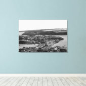 Uitzicht van Kodiak, Alaska-foto Canvas Afdruk (Insitu (Houten vloer))