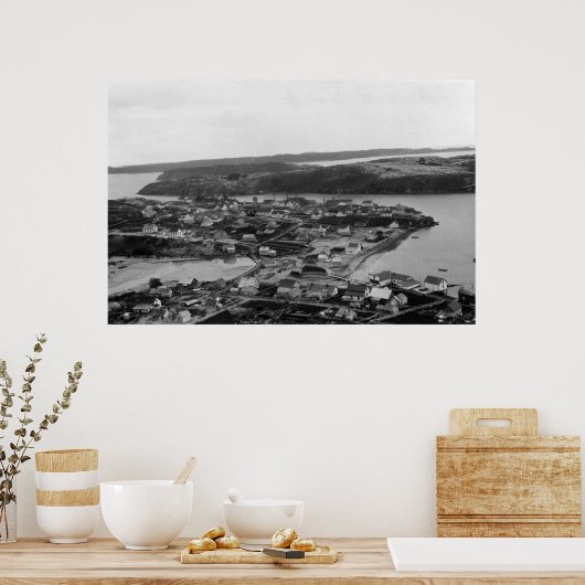 Uitzicht van Kodiak, Alaska-foto Poster (Keuken)