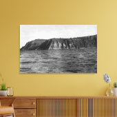 Uitzicht van Koningseiland Alaska Foto Canvas Afdruk (Insitu (Woonkamer))
