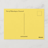 Uitzicht van Kopenhagen Denemarken Briefkaart (Achterkant)