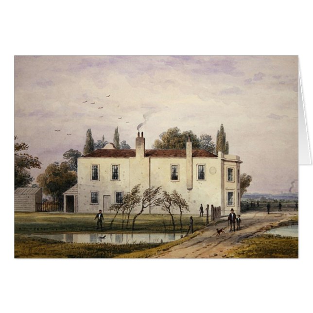 Uitzicht van Kopenhagen House, 1853 (Voorkant Horizontaal)