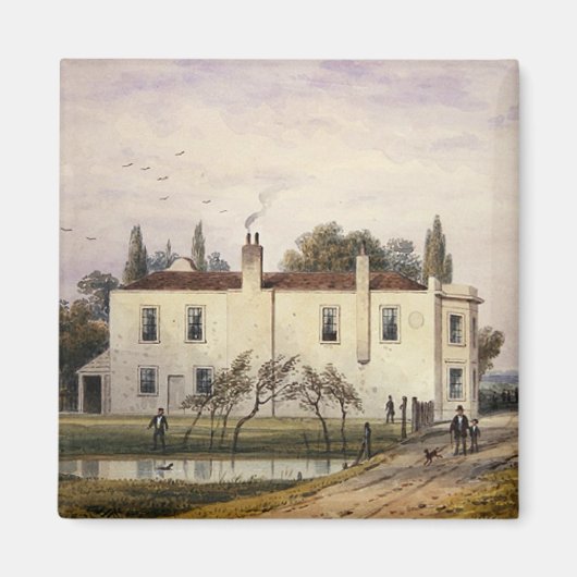 Uitzicht van Kopenhagen House, 1853 Magneet (Voorkant)