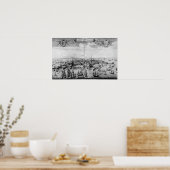 Uitzicht van Kopenhagen Poster (Keuken)