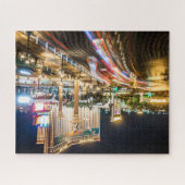 Uitzicht van Las Vegas Nevada in the Evening Legpuzzel (Horizontaal)