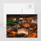 Uitzicht van Las Vegas vanuit een blimp Briefkaart (Voorkant / Achterkant)