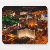 Uitzicht van Las Vegas vanuit een blimp Muismat (Voorkant)