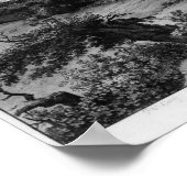 Uitzicht van Lausanne Poster (Hoek)