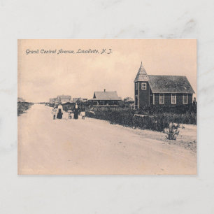 Uitzicht van Lavallette, Vintage van New Jersey Briefkaart