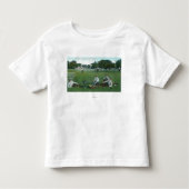 Uitzicht van Lincoln Park Tennis GroundsChicago, I Kinder Shirts (Voorkant)