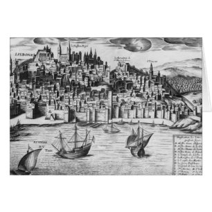 Uitzicht van Lissabon