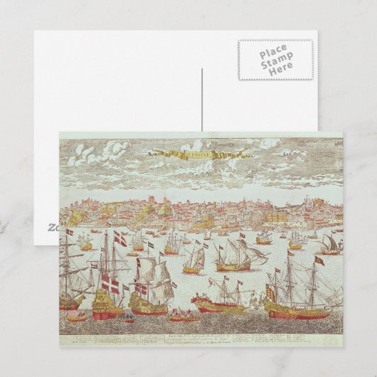 Uitzicht van Lissabon Briefkaart (Voorkant / Achterkant)
