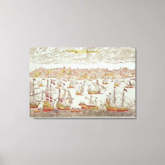 Uitzicht van Lissabon Canvas Afdruk (Voorkant)