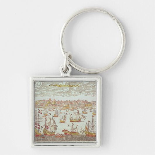 Uitzicht van Lissabon Sleutelhanger (Voorkant)