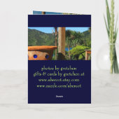 Uitzicht van Lochmara Wenskaart Kaart (Achterkant)