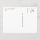 Uitzicht van Loess Hills State Forest Overlook, Io Briefkaart (Achterkant)