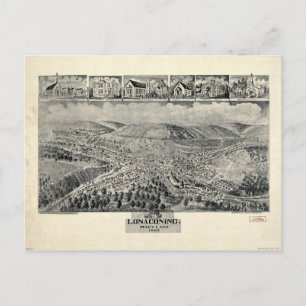 Uitzicht van Lonaconing, Maryland (1905) Briefkaart
