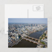 Uitzicht van Londen Briefkaart (Voorkant / Achterkant)