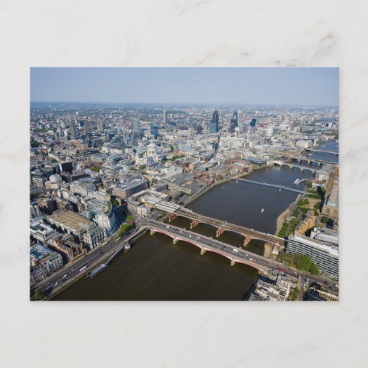 Uitzicht van Londen Briefkaart (Voorkant)