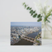 Uitzicht van Londen Briefkaart (Staand voorkant)