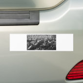 Uitzicht van Londen Bumpersticker (Op auto)