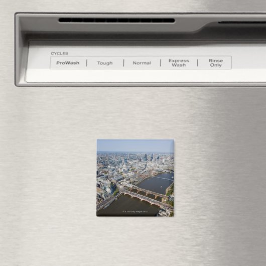 Uitzicht van Londen Magneet (Insitu (Vaatwasser))