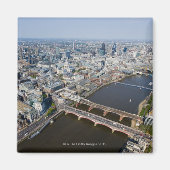 Uitzicht van Londen Magneet (Voorkant)