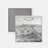 Uitzicht van Londen Magneet (Voorkant / Achterkant)