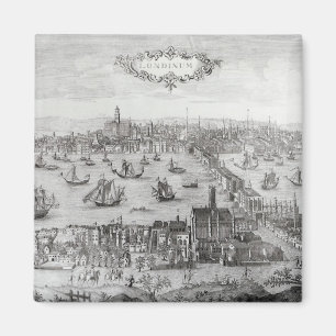 Uitzicht van Londen Magneet