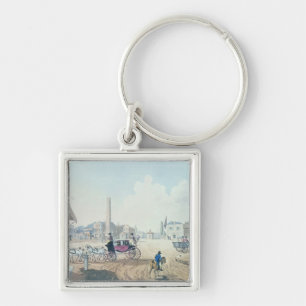 Uitzicht van Londen Sleutelhanger