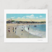 Uitzicht van Long Beach en Cape Ann Briefkaart (Voorkant)