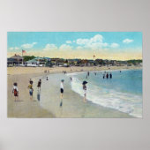 Uitzicht van Long Beach en Cape Ann Poster (Voorkant)