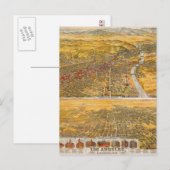 Uitzicht van Los Angeles, 1894 Briefkaart (Voorkant / Achterkant)